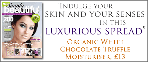 MuLondon Organic White Chocolate Truffle Moisturiser.