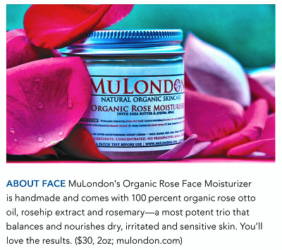 MuLondon Organic Rose, Rosehip & Rosemary Moisturiser.