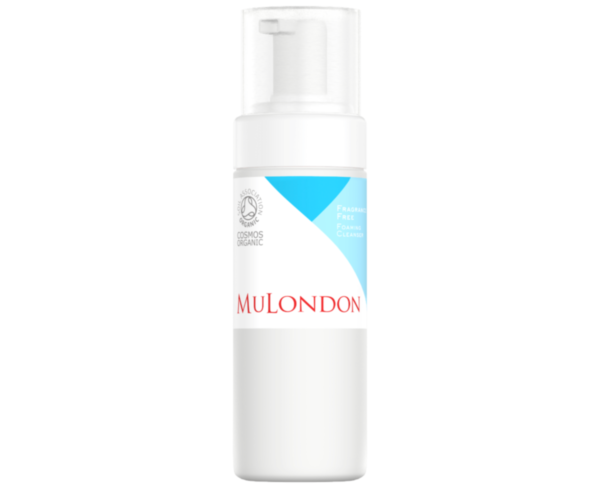 MuLondon Organic Fragrance Free Foaming Cleanser
