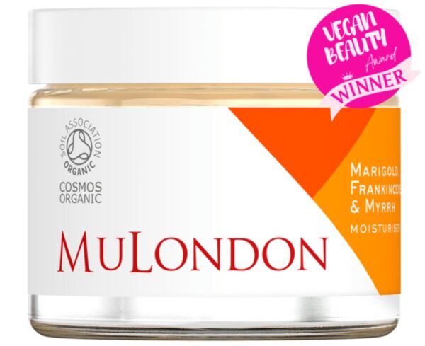 MuLondon Organic Marigold, Frankincense & Myrrh Moisturiser